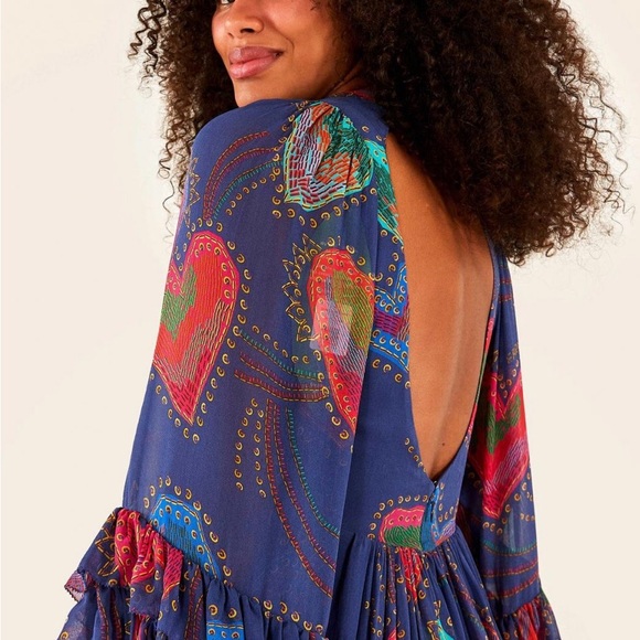 Farm Rio maxi dress size small new with tags - Picture 2 of 9